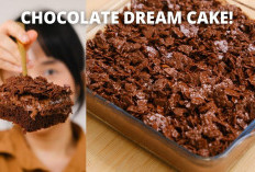 Chocolate Cake Tiga Lapis! Resep Moist Cake dengan Custard Lembut dan Feuilletine Crunchy