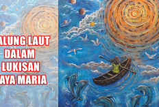 Palung Laut dalam Lukisan Yaya Maria, Simbol Perjuangan dan Lorong Pembebasan Diri