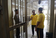 Kapolres Ogan Ilir Sidak Ruang Tahanan, ini yang Ditemukan