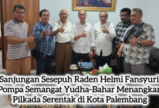 Sanjungan Sesepuh Raden Helmi Fansyuri Pompa Semangat Yudha-Bahar Menangkan Pilkada Serentak di Kota Palembang