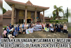 Ga Nyangka! Jumlah Kunjungan Wisatawan ke Museum Negeri Sumsel di Tahun 2024 Over Target