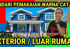 Deretan Warna Cat yang Sebaiknya Dihindari untuk Dinding Luar Rumah!