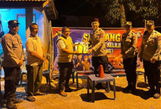 Polres Prabumulih Aktifkan Satkamling, Perkuat Sinergi Keamanan di Desa Kemang Tanduk 