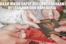 Kini Akad Nikah Boleh Dilakukan di Luar KUA dan Hari Kerja, Asalkan…