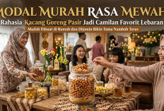 Modal Murah, Rasa Mewah! Kacang Goreng Pasir Jadi Primadona Baru di Meja Lebaran, Bikin Tamu Ketagihan