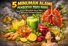 5 Minuman Alami Pembersih Paru-Paru yang Ampuh Meluruhkan Racun Polusi dan Melegakan Pernapasan Seketika