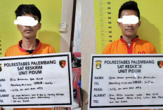 Hadirkan Rasa Aman, Polisi Tangkap Pelaku Pencurian Kendaraan Bermotor di Palembang