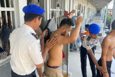 Deteksi Dini Gangguan Kamtib, Rutan Kelas I Palembang Gelar Razia Serentak
