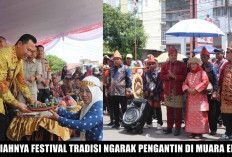 Festival Tradisi Ngarak Pengantin Bikin Penasaran Ribuan Warga Muara Enim, Seperti Apa Kira-Kira?