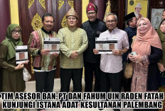 Terima 2 Asesor BAN-PT dan Pimpinan Fahum UIN Raden Fatah, SMB IV Curhat Sejarah Kelam Kesultanan Palembang