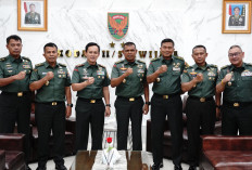 Dukung Kajian Strategis Mabesad, Pangdam II Sriwijaya Terima Audiensi Tim Pokja Sahli Kasad