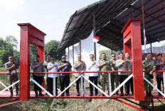 Semarak HUT ke-81 RI, Polda Sumsel Hadirkan 81 Jembatan Merah Putih Presisi untuk Buka Akses Warga