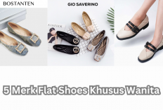 5 Merk Flat Shoes Khusus Wanita, Bikin Nyaman Tampil Kekinian dan Modis