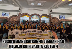 Info Haji! Pusri Berangkatkan 49 Jemaah Haji KBIH Varita Kloter 4 Tahun 2026