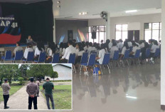 Polisi Jaga Kekhusukan dan Kelancaran Ibadah Peringatan Kenaikan Isa Almasih di Ogan Ilir