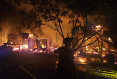 Rumah Terbakar Hebat di Ogan Ilir, Satu Orang Meninggal Dunia 