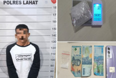 Polres Lahat Bongkar Jaringan Titip Jual Sabu, Chat WhatsApp Ungkap Pemasok