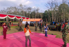 Tarian Ini Bakal Dipersiapkan di Acara Penutupan Program TMMD Kodim Lahat di Desa Lubuk Tampang