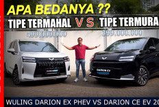 Gak Nyangka! Ini Perbedaan Wuling Darion Ex Phev & Wuling Darion Ce Ev 2026 yang Jarang Diketahui