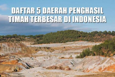 Wajib Tahu, Ini Daftar 5 Daerah Penghasil Timah Terbesar di Indonesia