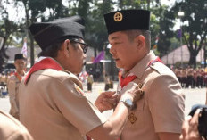 Peringatan HUT ke-63 Pramuka, Pj Wako Sebut Satu Pramuka Untuk Satu Indonesia