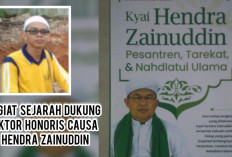 Pegiat Sejarah Sumsel Dukung Doktor Honoris Causa KH Hendra Zainuddin, ini Alasannya!