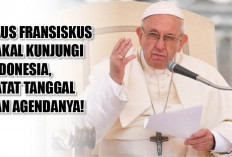 Paus Fransiskus Bakal Kunjungi Indonesia, Catat Tanggal dan Agendanya!