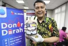 Karyawan XL Axiata dan Komunitas Jurnalis Medan: Aksi Donor Darah dan Santunan Yatim Duafa