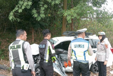 Satlantas Polres Prabumulih Tangani Laka Lantas Maut yang Renggut Tiga Korban Jiwa