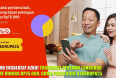 Promo Eksklusif AZKO! Transaksi Pertama Langsung Hemat hingga Rp75.000, Cuma Pakai Kode AZKORUPA25