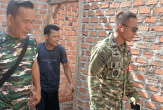 Ternyata Ini Harapan Dandim Lahat Dalam Tinjauannya di Lokasi RTLH Program TMMD Ke-128