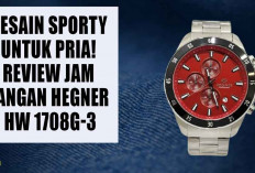 Desain Sporty Untuk Pria! Review Jam Tangan Hegner HW 1708G-3