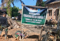 Habis Sumur Bor, Anggota Satgas TMMD 128 Beralih Perhatian ke Sarana MCK, Intip Yuk