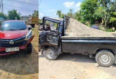 Tabrakan Maut di Pemetung OKU Timur, Sigra dan L300 Adu Kambing: Sopir Alami Luka Serius