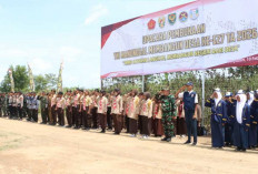 TMMD Ke-127 Resmi Dibuka, TNI dan Pemkab Banyuasin Sinergi Bangun Desa Ini