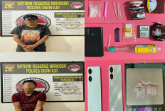 Lagi, Pengedar Narkoboy di Tanjung Raja Ogan Ilir Ditangkap Polisi, Ini Tampang Pelaku dan Barang Buktinya 