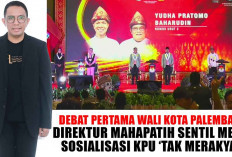 Debat Pertama Wali Kota Palembang, Direktur Mahapatih Sentil Media Sosialisasi KPU ‘Tak Merakyat’