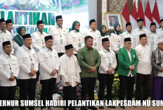 Resmi Dilantik! Intip Pesan Khusus Gubernur Herman Deru untuk Pengurus Lakpesdam NU Sumsel yang Baru