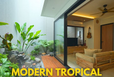 Bikin Betah! Desain Rumah Tropis dengan Banyak Kamar ala Resort Mewah yang Hemat Energi