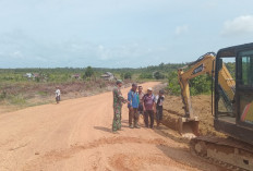 Satgas TMMD Ke-127 Kodim Basel Kebut Pembangunan Siring di Desa Penutuk