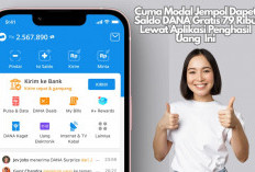 Cuma Modal Jempol Dapet Saldo DANA Gratis 79 Ribu Lewat Aplikasi Penghasil Uang, Game Seru Bikin Cuan Ngalir!
