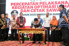 Pemkab Muba Siap Dukung Swasembada Pangan, Bupati Toha Tanda Tangani Kontrak SID Tahun 2025