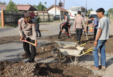 Kapolres Lahat Pimpin Gerakan Indonesia Asri Program Belida Tiga Titik di Merapi Barat, Ini Lokasinya 