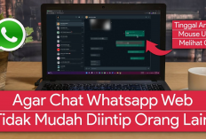 Cara Blur WhatsApp Web di Laptop dan Komputer agar Chat Tak Diintip Orang Lain