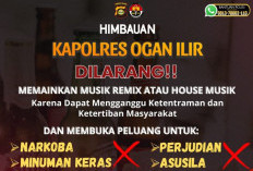 Tegas! Polres Ogan Ilir Larang Musik Remix dan Minuman Keras Saat Hiburan Masyarakat