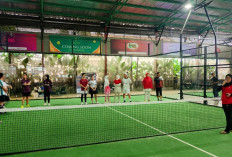 Saling Kejar Poin, Palembang Padel Merdeka Style Berlangsung Seru