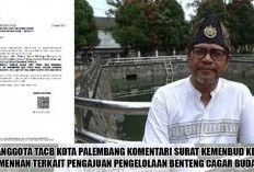 TACB Palembang Dukung Kemendikbud Ambil Alih Benteng Kuto Besak dari Kemenhan, ini Alasannya!