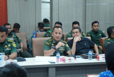 Kasdim Palembang Hadiri Rapat di Ruang Bina Praja, Apa Pembahasannya