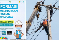 PENGUMUMAN! Jadwal Pemadaman Listrik di Palembang Hari Ini 3 Agustus 2024