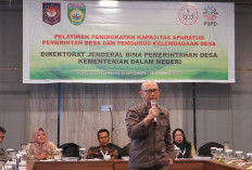 Kegiatan Pelatihan Peningkatan Kapasitas Aparatur Pemerintah Desa, Ada Asintel Kejati Sumsel Jadi Narasumber